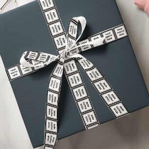 Simple – Upload 8 Photos Satin Ribbon