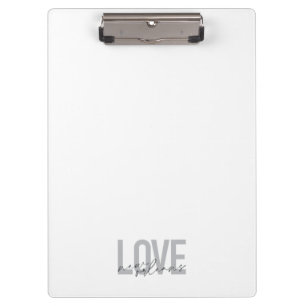 Simple, urban, modern cool design Love New Orleans Clipboard