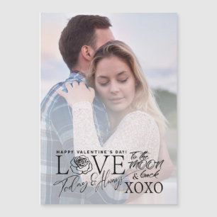Simple Valentine's Day Typography Custom Photo