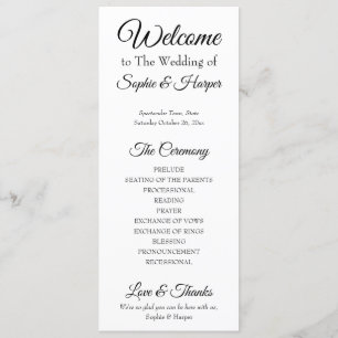 Simple, Versatile, Elegant Black & White Programme