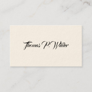 Simple Victorian Calling Cards