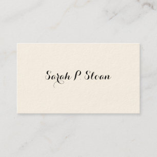 Simple Victorian Calling Cards