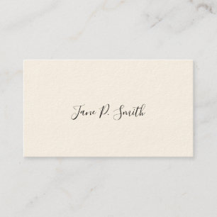 Simple Victorian Calling Cards