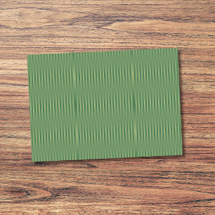 Simple Vintage Olive Sage Green Gradient Striped Post-it Notes