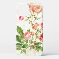 Simple Vintage Victorian Pink Floral Design |