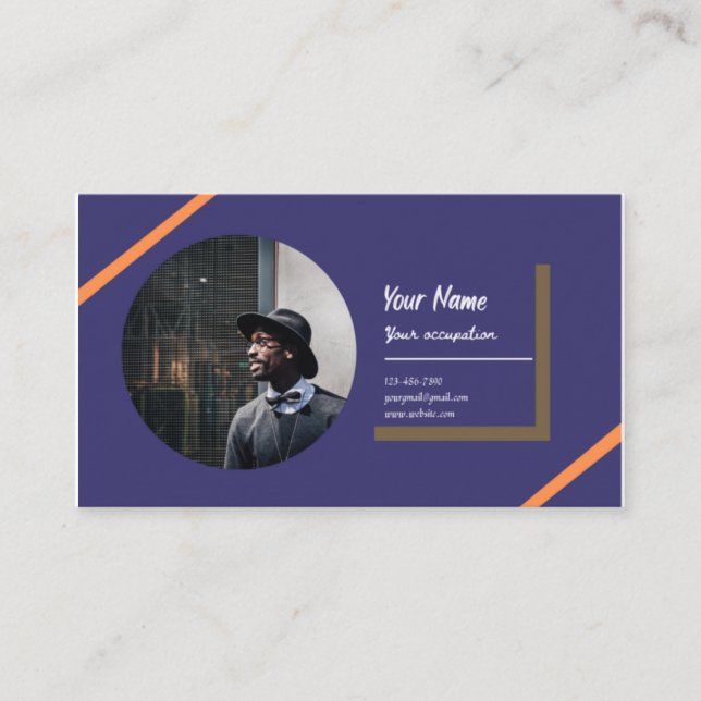 Simple Visiting Card (Front)