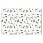 Simple Warm Red Winter Watercolor Christmas