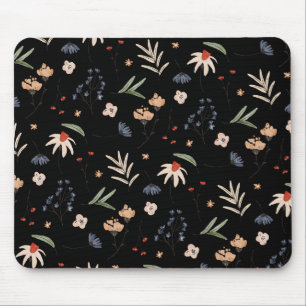 Simple watercolor flowers 1 mouse mat