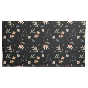 Simple watercolor flowers 1 pillowcase