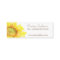 Simple Watercolor Sunflower Business Cards