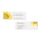 Simple Watercolor Sunflower Business Cards