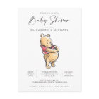 Simple Watercolor Winnie the Pooh Baby Shower