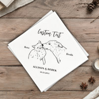 Simple We Do Too Dog Cat Wedding Pet Name