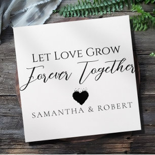 Simple Wedding Bridal Favour Seeds Envelope