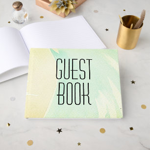simple Wedding guestbook