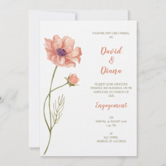 Simple Wedding invitation