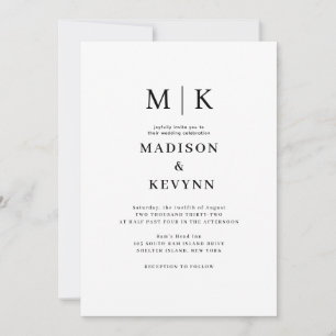 Simple Wedding Invitation