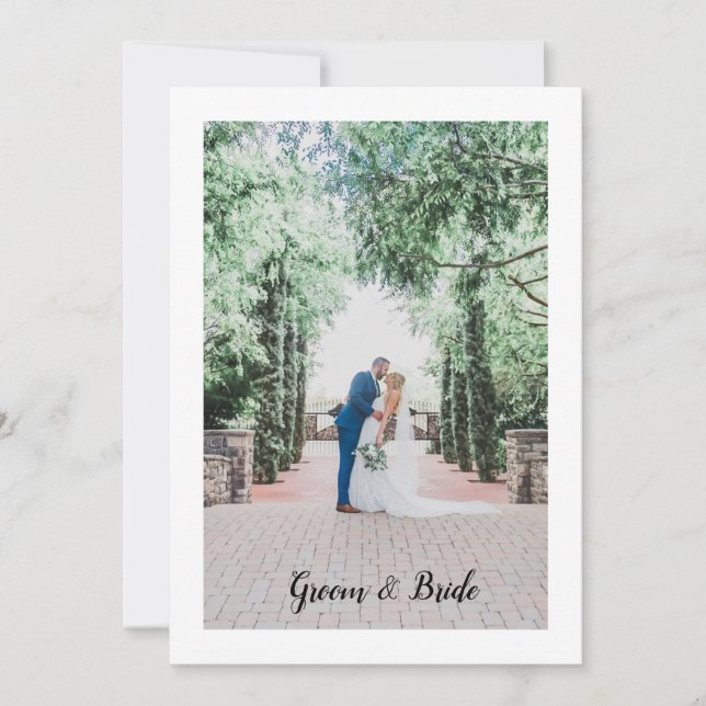 Simple Wedding Invite (Front)