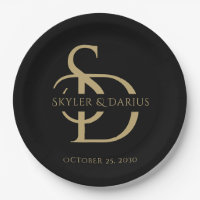 Simple Wedding Monogram Personalised With Name