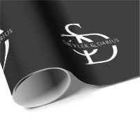 Simple Wedding Monogram Personalised With Name