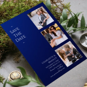 Simple Wedding Save The Date Photo Picture