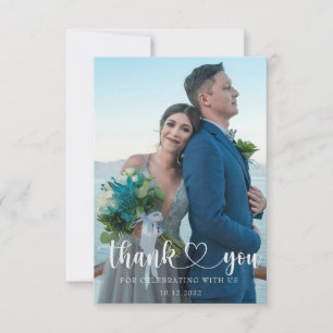 Simple Wedding Thank You 2 Photo 