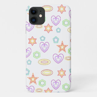 Simple white  design iPhone 11 case