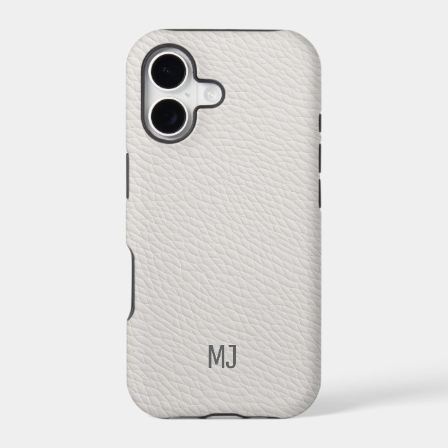 Simple White fFux Leather exture (Back)