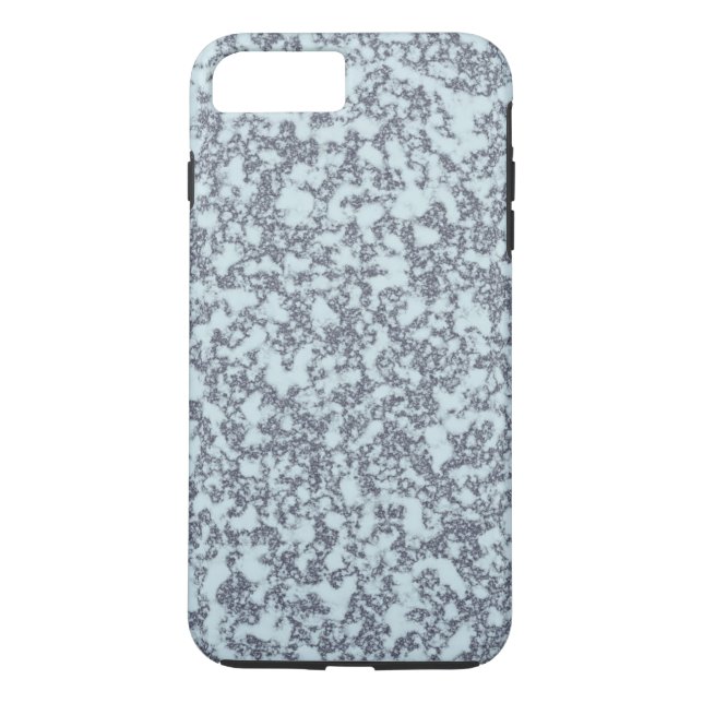 Simple White Grey Marble Texture Personalised Case-Mate iPhone Case (Back)