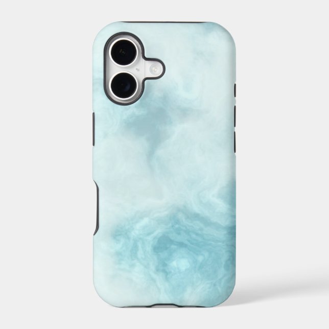 Simple White Marble Texture Personalised (Back)