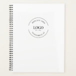 Simple White Minimal Custom Logo Branded QR code Planner<br><div class="desc">Elevate Organisation and Branding with our Simple White Minimalist Custom Logo Branded Planner: A Stylish and Functional Keepsake for Your Valued Network. Introducing our versatile Simple White Minimalist Custom Logo Branded Planner – a harmonious blend of practicality and branding that seamlessly integrates style and organisation. Crafted to enhance your brand's...</div>