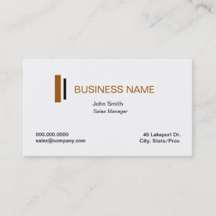 Simple White Professional Business Card Templates