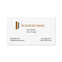 Simple White Professional Business Card Templates