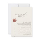 Simple Wildflower | Beige Traditional Wedding