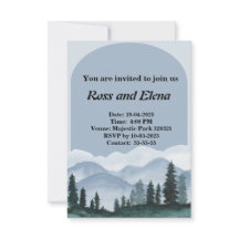 Simple winter forest theme