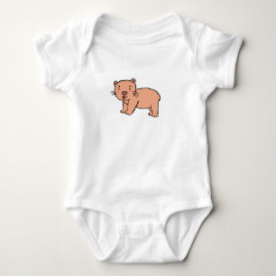 Simple Wombat Baby Top