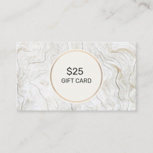 Simple Wood $25 Discount Gift Card