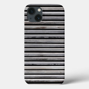Simple Wood Stripe Pattern iPhone 13 Case