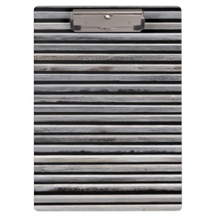 Simple Wood Stripe Pattern Clipboard