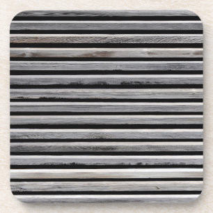 Simple Wood Stripe Pattern Coaster