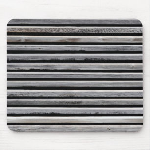 Simple Wood Stripe Pattern Mouse Mat