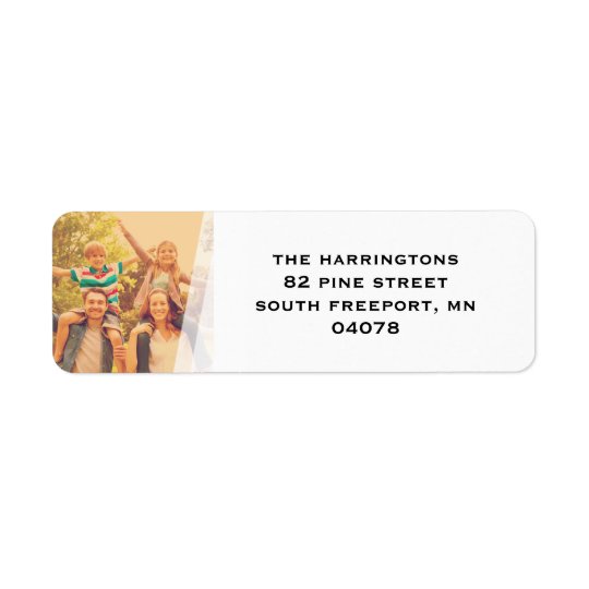 Simple Wrap Return Address Label