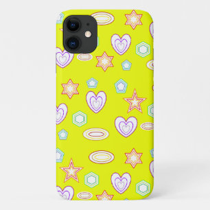 Simple yellow design iPhone 11 case