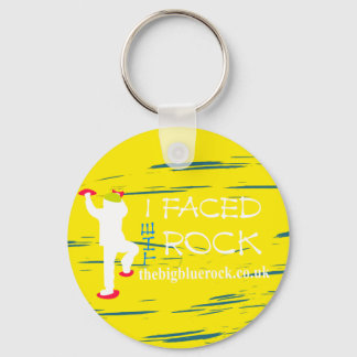 simple yellow key ring