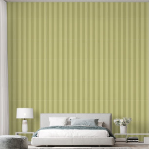 Simple Yellow Striped Pattern Wallpaper