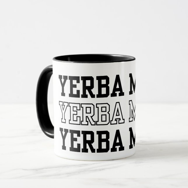 Simple YERBE MATE  Mug (Front Left)