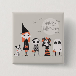 Simple yet Elegant Halloween Button