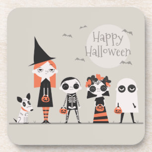 Simple yet Elegant Halloween   Coaster