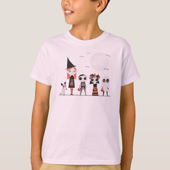 Simple yet Elegant Halloween | Sleeve Shirt (Front)