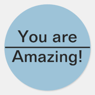Simple You are amazing! sticker